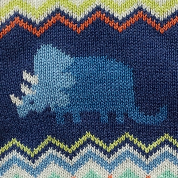 NWT Gymboree dinosaur sweater size 7 - Picture 12 of 16